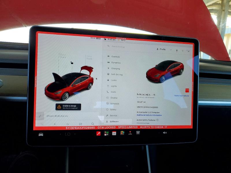 2018 Tesla Model 3 მანქანა იყიდება აუქციონზე, vin: 5YJ3E1EAXJF028980, აუქციონის ნომერი: 53224106