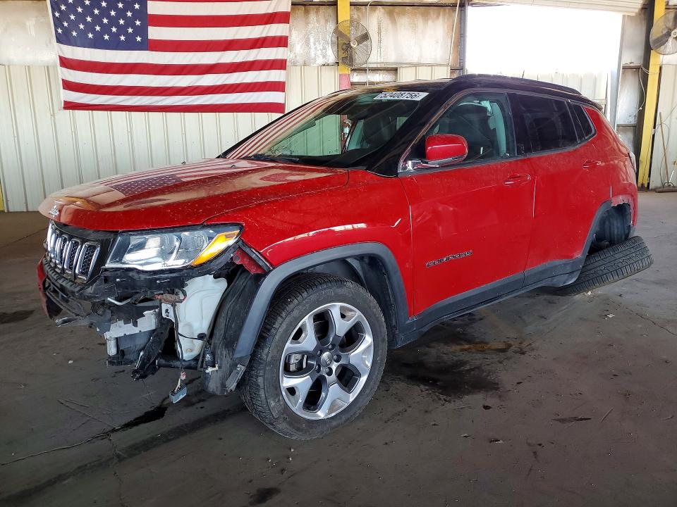 Продажа на аукционе авто 2019 Jeep Compass, vin: 3C4NJDCB3KT843008, номер лота: 52408756