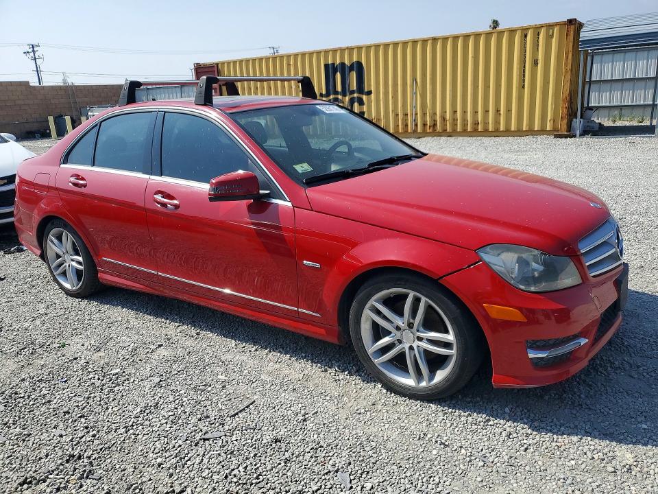 Aukcja sprzedaży 2012 Mercedes-benz C, vin: WDDGF4HB0CR239841, numer aukcji: 52961746