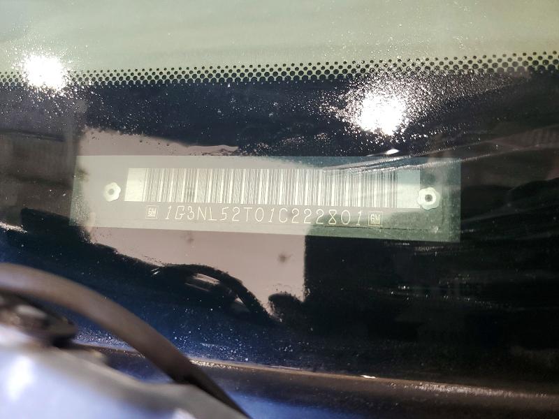 2001 Oldsmobile Alero მანქანა იყიდება აუქციონზე, vin: 1G3NL52T01C222801, აუქციონის ნომერი: 53382316