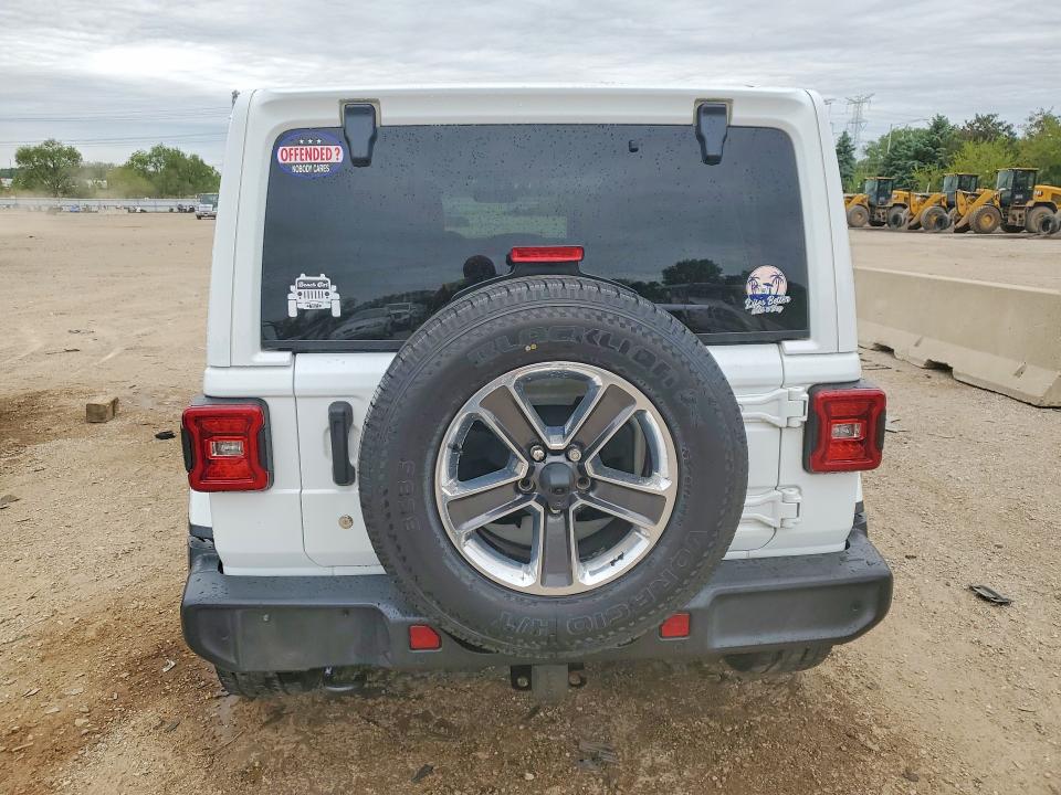 2018 Jeep Wrangler Unlimited მანქანა იყიდება აუქციონზე, vin: 1C4HJXEG1JW110858, აუქციონის ნომერი: 54693506