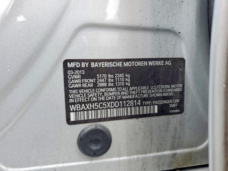 Aukcja sprzedaży 2013 Bmw 528, vin: WBAXH5C5XDD112814, numer aukcji: 55140826