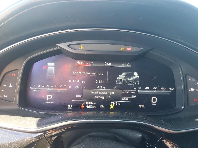 Продаж на аукціоні авто 2020 Audi Sq7, vin: WA1VWAF75LD012747, номер лоту: 53320366