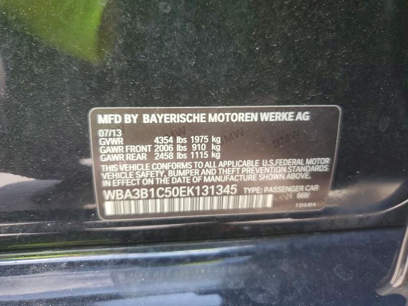 2014 Bmw 320 მანქანა იყიდება აუქციონზე, vin: WBA3B1C50EK131345, აუქციონის ნომერი: 53033826