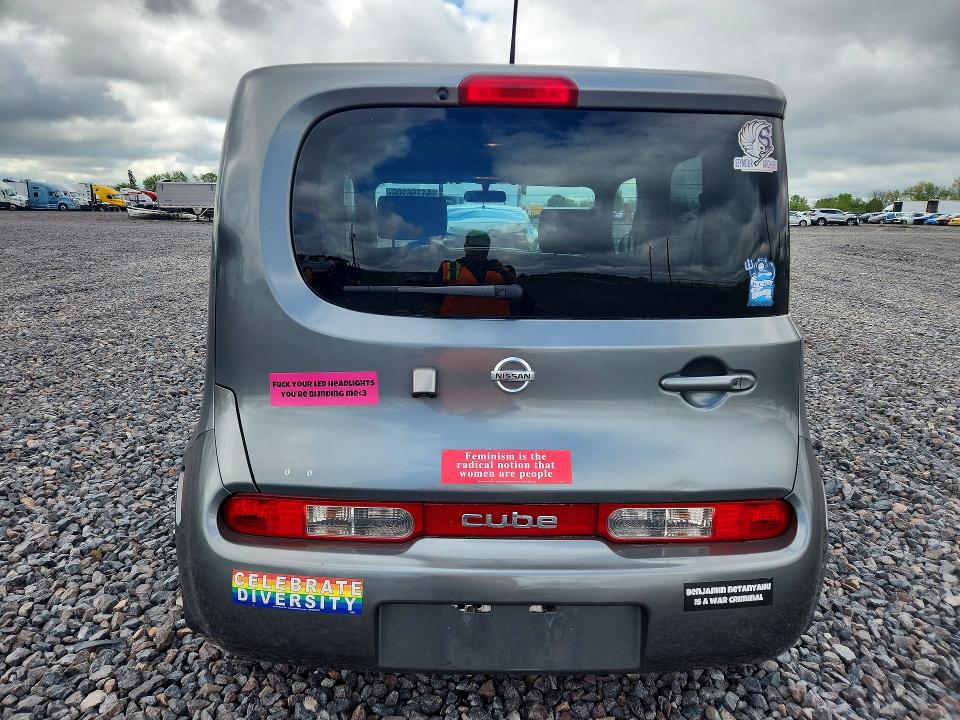 2011 Nissan Cube მანქანა იყიდება აუქციონზე, vin: JN8AZ2KR2BT213569, აუქციონის ნომერი: 51756206