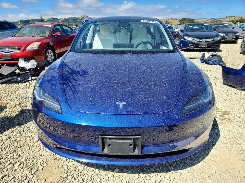 53454786 :رقم المزاد ، 5YJ3E1EA7SF920962 vin ، 2025 Tesla Model 3 مزاد بيع