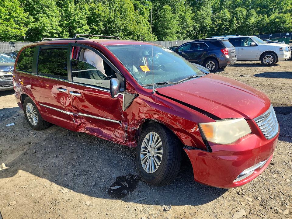 2013 Chrysler Town & Country მანქანა იყიდება აუქციონზე, vin: 2C4RC1CG6DR767957, აუქციონის ნომერი: 54969266