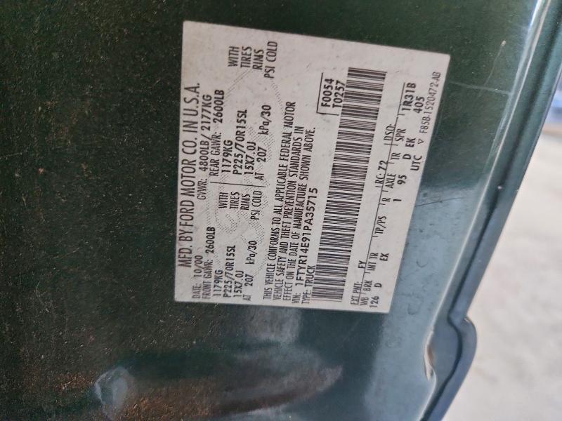 Aukcja sprzedaży 2001 Ford Ranger, vin: 1FTYR14E91PA35715, numer aukcji: 53662886
