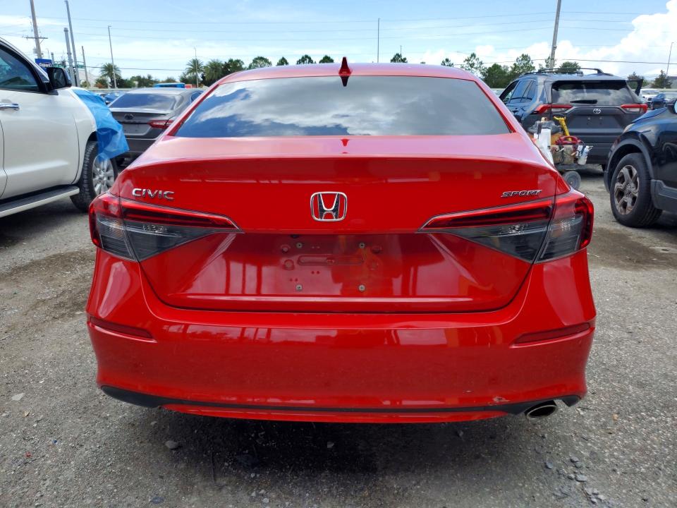 Продаж на аукціоні авто 2022 Honda Civic, vin: 2HGFE2F57NH600772, номер лоту: 54876506