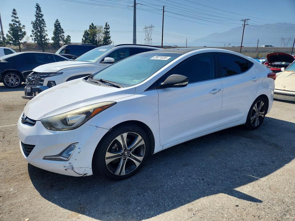 2015 Hyundai Elantra მანქანა იყიდება აუქციონზე, vin: KMHDH4AH4FU454111, აუქციონის ნომერი: 52971636