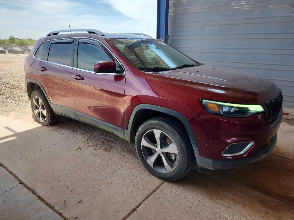 53848526 :رقم المزاد ، 1C4PJMDNXKD224722 vin ، 2019 Jeep Cherokee مزاد بيع