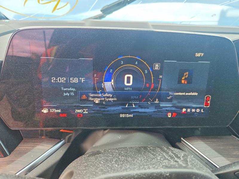 52414666 :رقم المزاد ، 1GNS6PRD8SR332490 vin ، 2025 Chevrolet Tahoe مزاد بيع