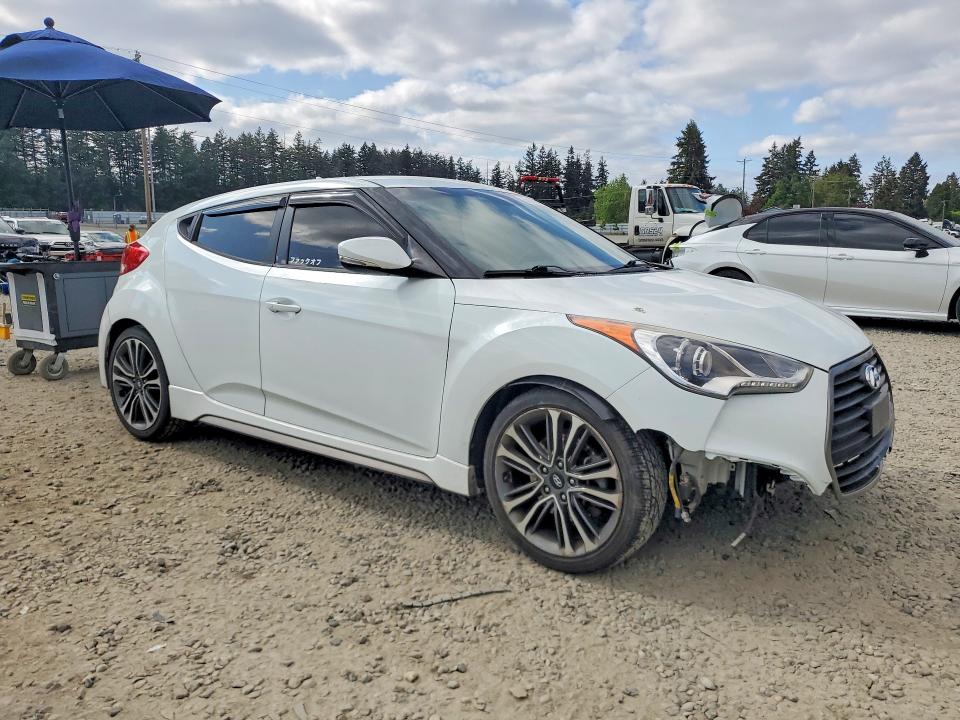 2016 Hyundai Veloster მანქანა იყიდება აუქციონზე, vin: KMHTC6AE2GU283808, აუქციონის ნომერი: 53116496