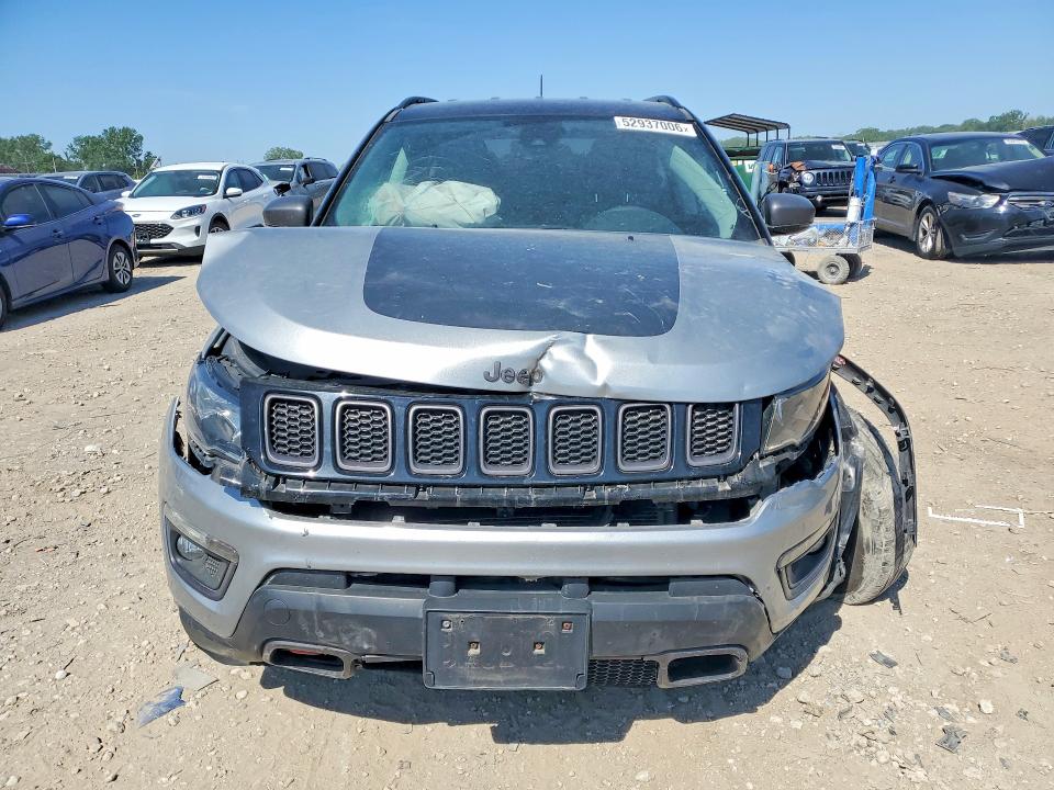 2021 Jeep Compass მანქანა იყიდება აუქციონზე, vin: 3C4NJDDB7MT583827, აუქციონის ნომერი: 52937006