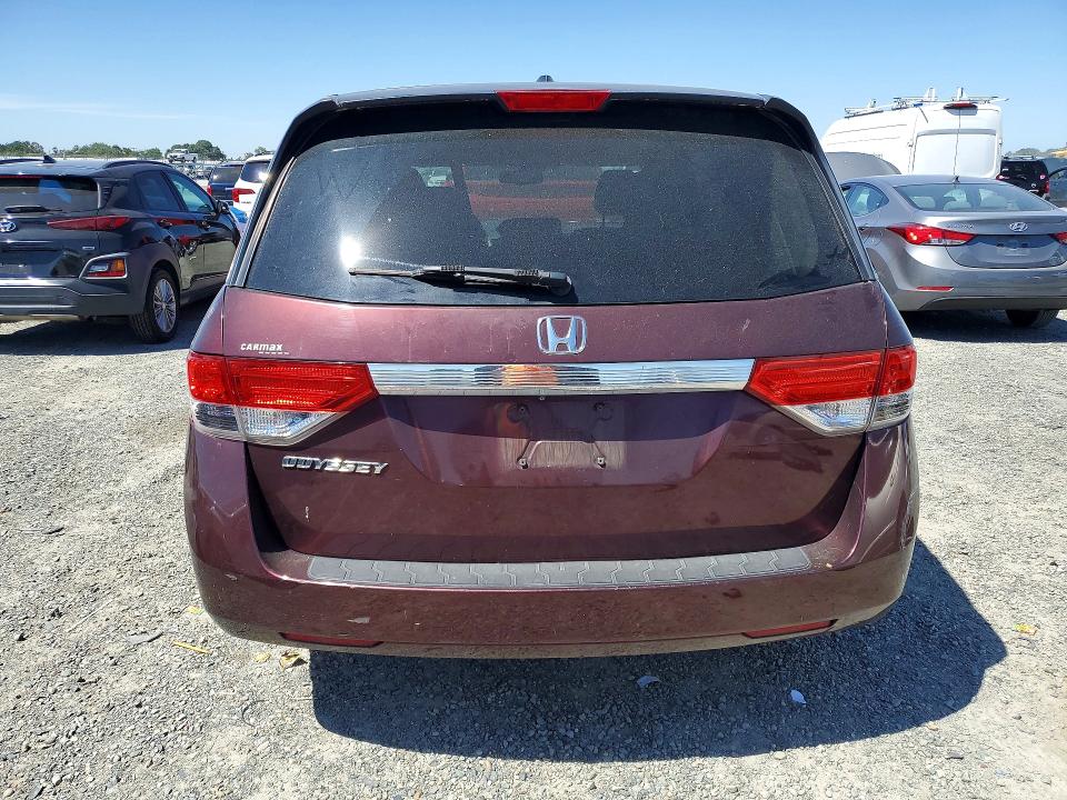 Продаж на аукціоні авто 2014 Honda Odyssey, vin: 5FNRL5H64EB135804, номер лоту: 53550866