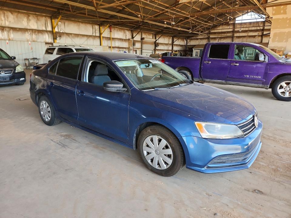 54071566 :رقم المزاد ، 3VW2K7AJXFM252201 vin ، 2015 Volkswagen Jetta مزاد بيع