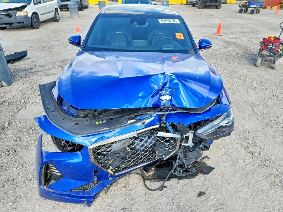 54694156 :رقم المزاد ، KMTG34LE4KU015277 vin ، 2019 Genesis G70 مزاد بيع
