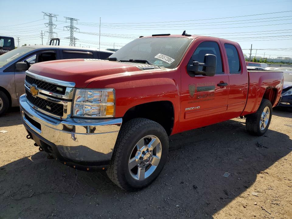53557206 :رقم المزاد ، 1GC2KXCG9DZ370790 vin ، 2013 Chevrolet Silverado مزاد بيع