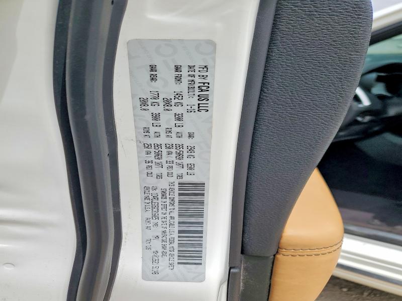 Продажа на аукционе авто 2016 Dodge Durango, vin: 1C4RDJEG5GC316025, номер лота: 52588046