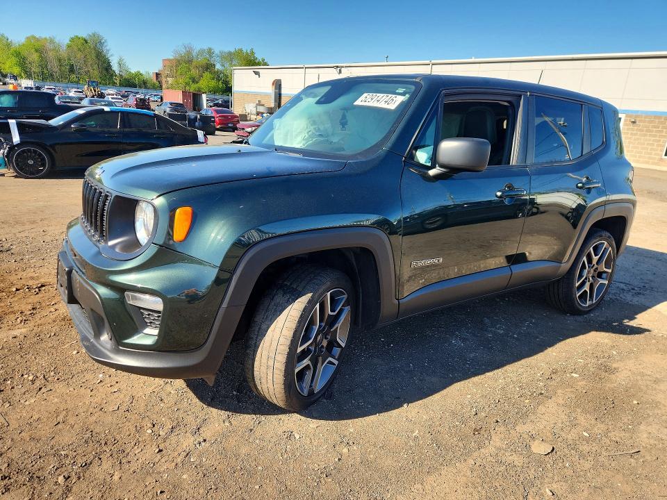 Aukcja sprzedaży 2021 Jeep Renegade, vin: ZACNJDAB5MPM51061, numer aukcji: 52914746