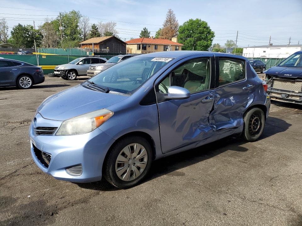 54891746 :رقم المزاد ، JTDKTUD38ED574535 vin ، 2014 Toyota Yaris مزاد بيع