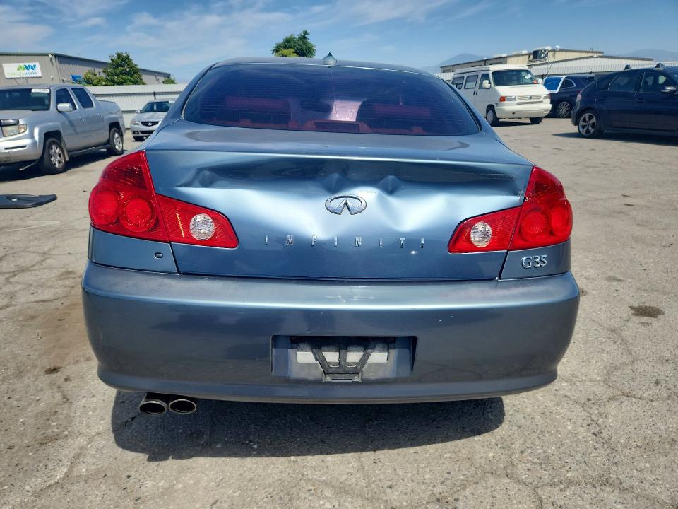 2006 Infiniti G35 მანქანა იყიდება აუქციონზე, vin: JNKCV51E26M519640, აუქციონის ნომერი: 53463506