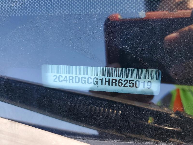 Продажа на аукционе авто 2017 Dodge Grand Caravan, vin: 2C4RDGCG1HR625019, номер лота: 50361436