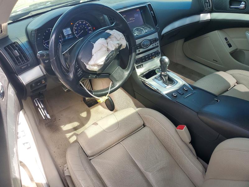 54269156 :رقم المزاد ، JN1CV6EL0EM132649 vin ، 2014 Infiniti Q60 Coupe مزاد بيع