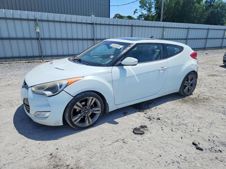 2012 Hyundai Veloster მანქანა იყიდება აუქციონზე, vin: KMHTC6AD2CU073971, აუქციონის ნომერი: 52044526