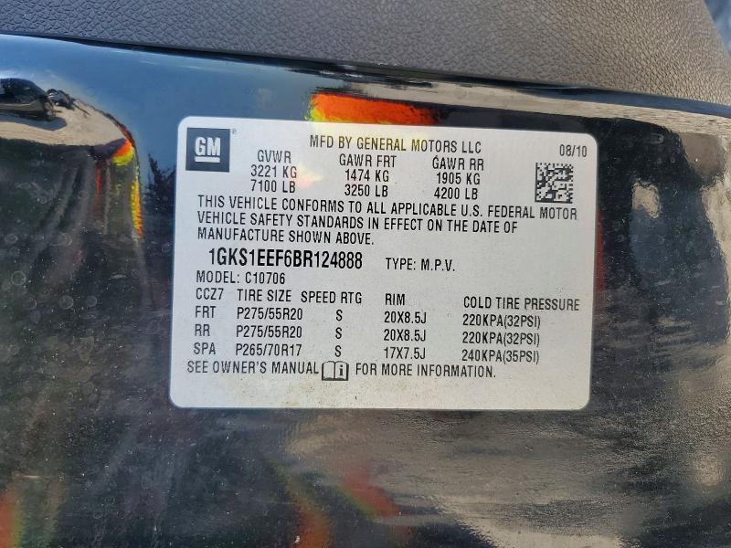Продажа на аукционе авто 2011 Gmc Yukon, vin: 1GKS1EEF6BR124888, номер лота: 53553266