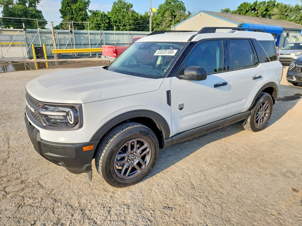 2025 Ford Bronco Sport მანქანა იყიდება აუქციონზე, vin: 3FMCR9BN0SRE09162, აუქციონის ნომერი: 53325106