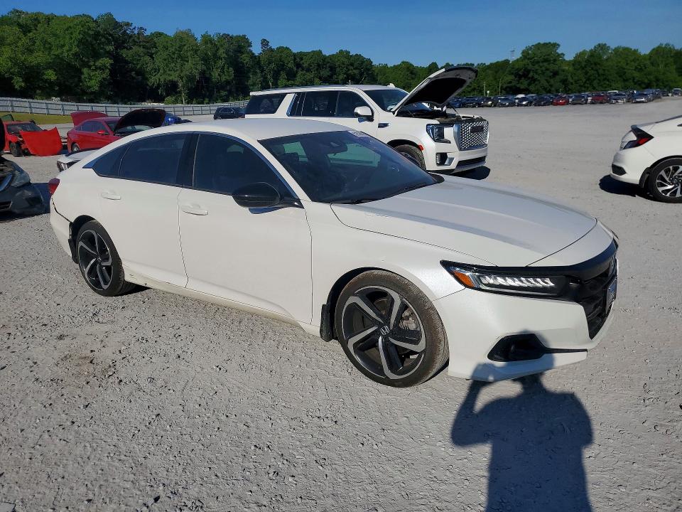 52528016 :رقم المزاد ، 1HGCV1F32NA049483 vin ، 2022 Honda Accord مزاد بيع