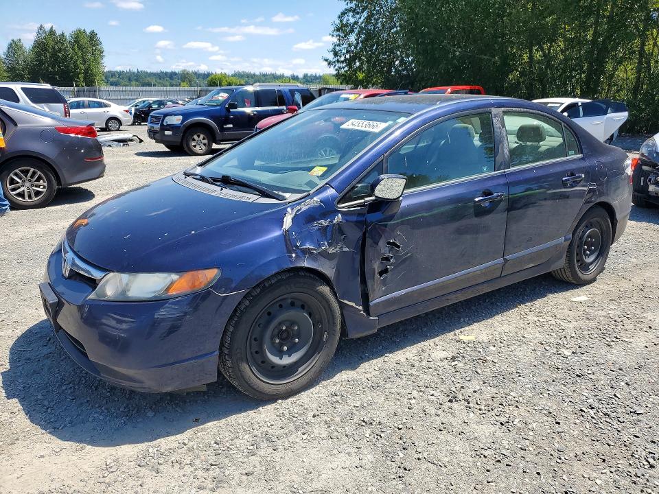 Продажа на аукционе авто 2008 Honda Civic, vin: 1HGFA16538L114926, номер лота: 54553666