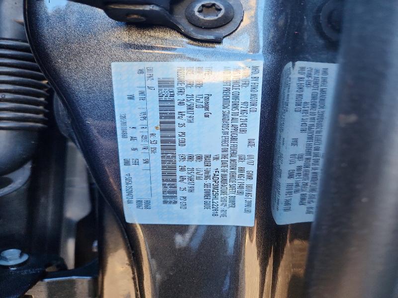 Aukcja sprzedaży 2017 Ford Focus, vin: 1FADP3M25HL222818, numer aukcji: 51999446