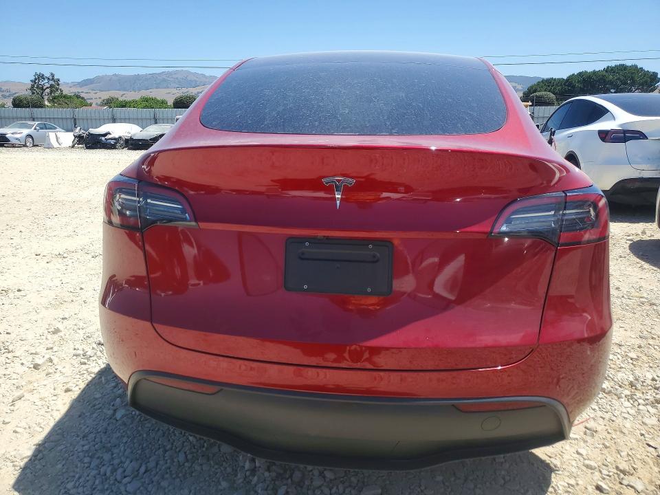 Продажа на аукционе авто 2025 Tesla Model Y, vin: 7SAYGDED8SF313354, номер лота: 53922166