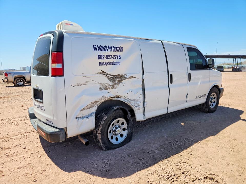 52518176 :رقم المزاد ، 1GCSGAFX9E1103028 vin ، 2014 Chevrolet Express G1500 مزاد بيع
