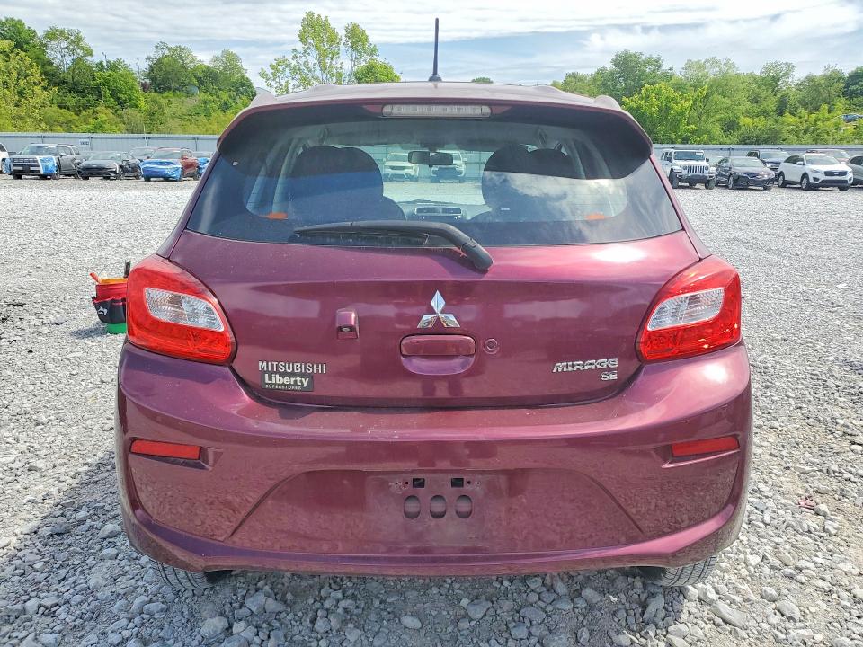 53875196 :رقم المزاد ، ML32A4HJ7JH002957 vin ، 2018 Mitsubishi Mirage مزاد بيع