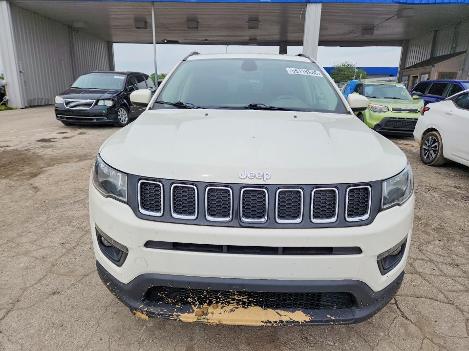 2018 Jeep Compass მანქანა იყიდება აუქციონზე, vin: 3C4NJDBB5JT423721, აუქციონის ნომერი: 55116936