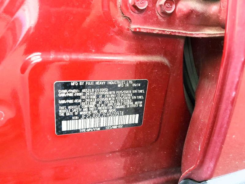 Aukcja sprzedaży 2015 Subaru Forester, vin: JF2SJGDC2FH509974, numer aukcji: 52241206