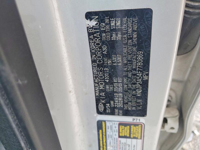 Aukcja sprzedaży 2015 Kia Soul, vin: KNDJP3A54F7780869, numer aukcji: 52190236