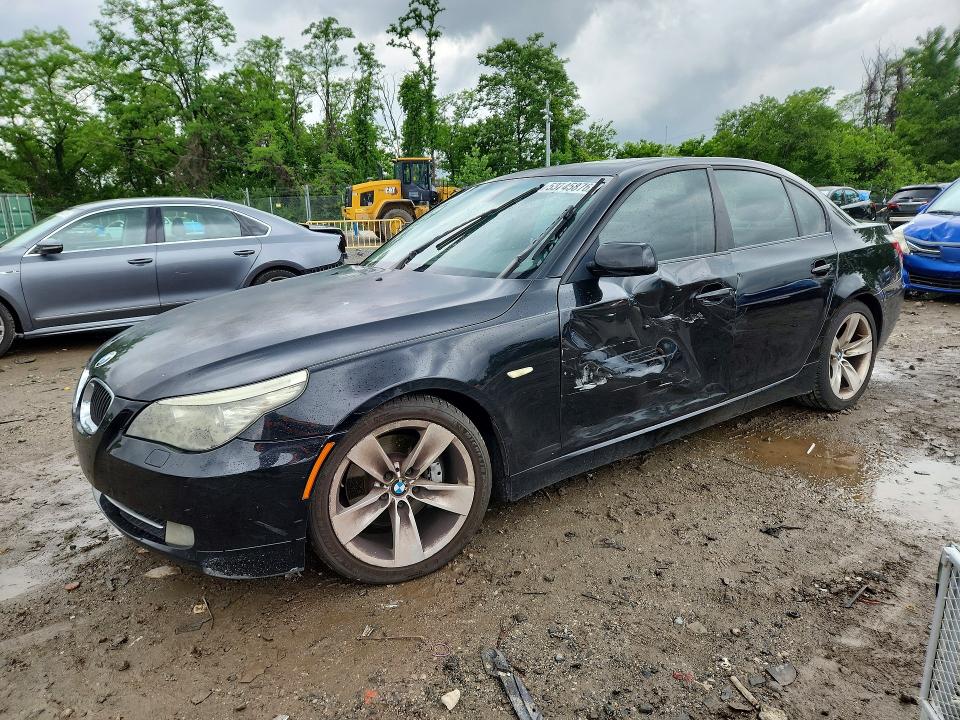 2008 Bmw 528 მანქანა იყიდება აუქციონზე, vin: WBANU53538CT10519, აუქციონის ნომერი: 53745876