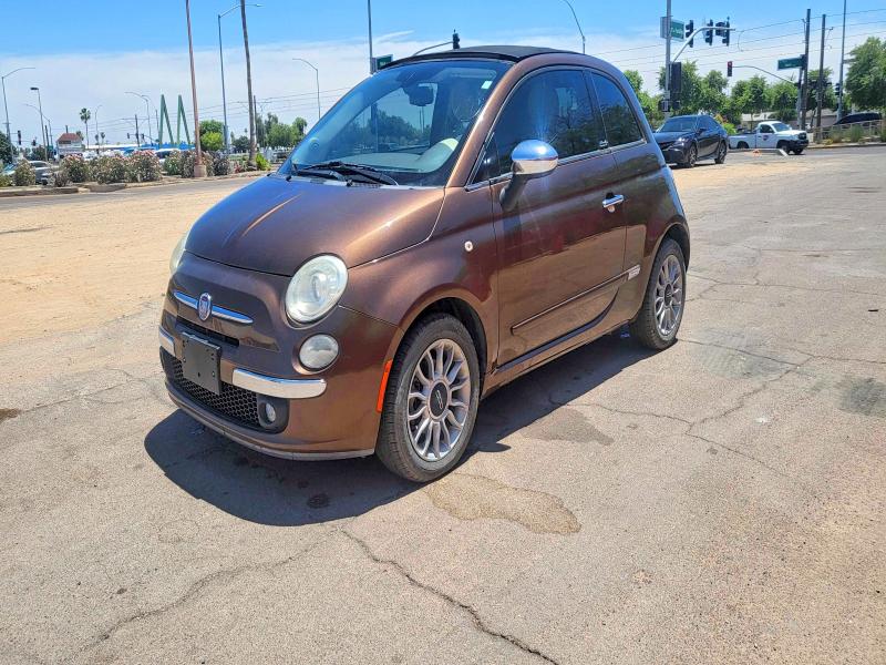 54906426 :رقم المزاد ، 3C3CFFER7CT119035 vin ، 2012 Fiat 500 مزاد بيع