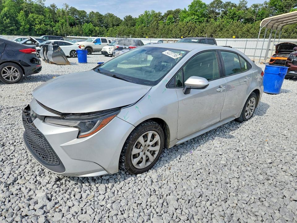 Auction sale of the 2020 Toyota Corolla, vin: JTDEPRAE6LJ055325, lot number: 54337796