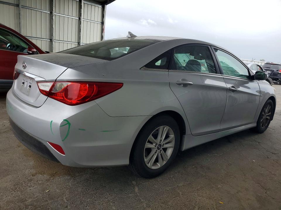 55195196 :رقم المزاد ، 5NPEB4AC3EH855026 vin ، 2014 Hyundai Sonata مزاد بيع