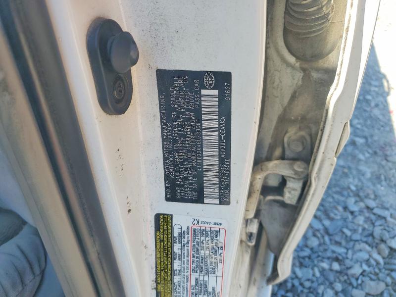 Aukcja sprzedaży 2006 Toyota Camry, vin: 4T1BE32K46U730081, numer aukcji: 52884046