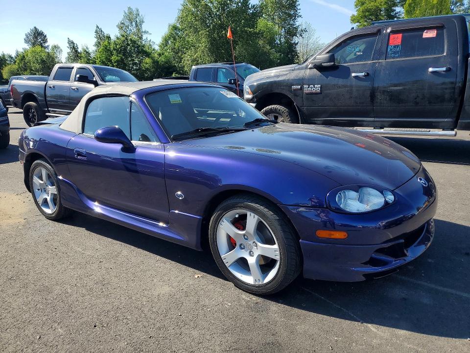 2003 Mazda Mx-5 Miata მანქანა იყიდება აუქციონზე, vin: JM1NB353730305150, აუქციონის ნომერი: 54816976