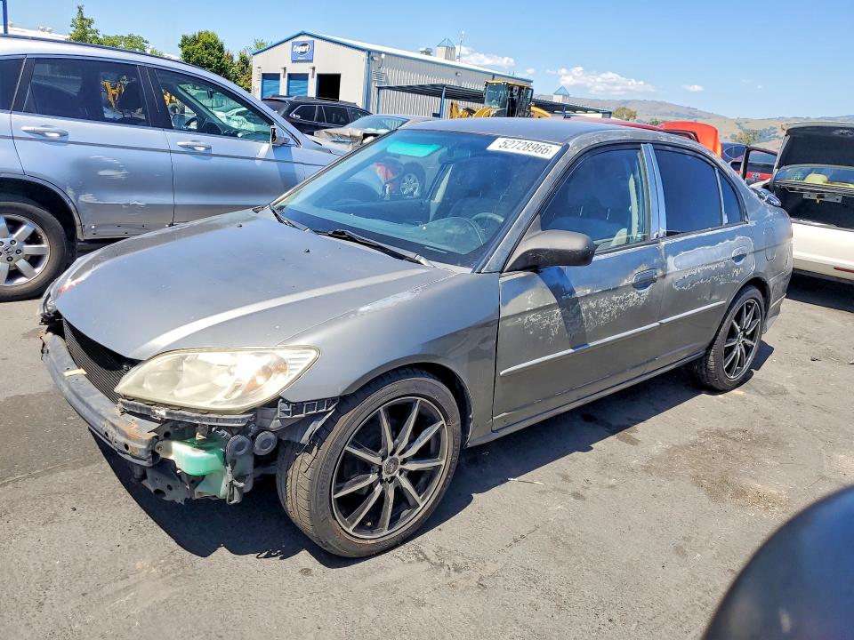 Продажа на аукционе авто 2005 Honda Civic, vin: 2HGES26785H529507, номер лота: 52728966