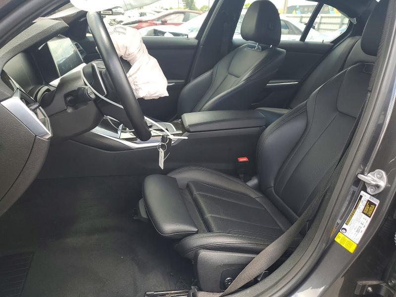 2022 Bmw 330i მანქანა იყიდება აუქციონზე, vin: 3MW5R1J0XN8C33412, აუქციონის ნომერი: 54793666