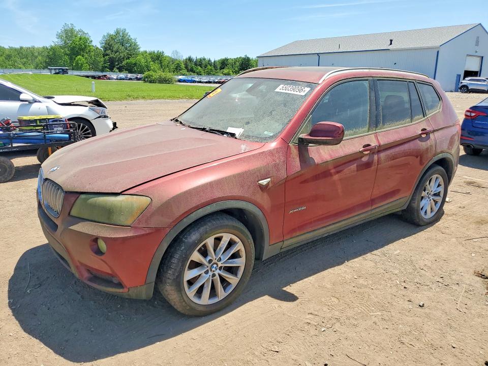 2013 Bmw X3 მანქანა იყიდება აუქციონზე, vin: 5UXWX9C58D0D01415, აუქციონის ნომერი: 55039096