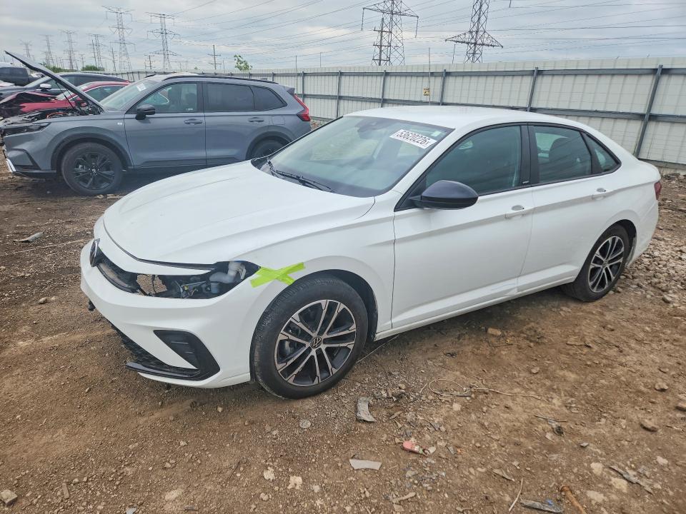 Aukcja sprzedaży 2025 Volkswagen Jetta, vin: 3VWBX7BU1SM039528, numer aukcji: 53620226